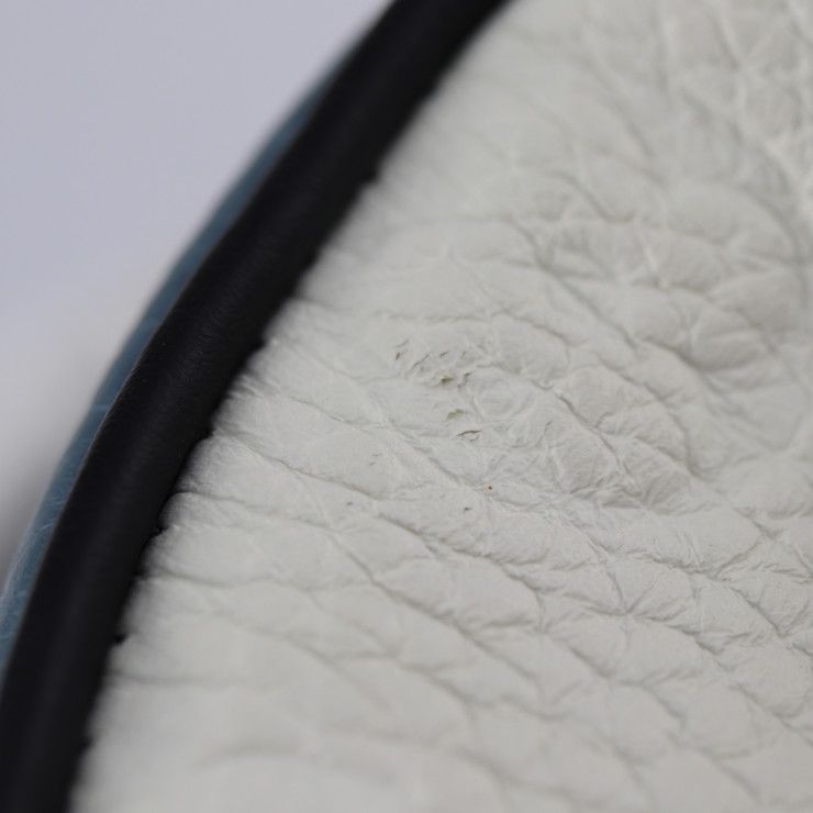 Louis Vuitton Monogram Porochon Shoulder Bag M59927 Taurillon Leather Gray X