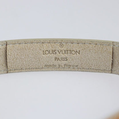 Louis Vuitton Good Luck Bracelet M99084 Patent Leather Gold Tone Orange Tone