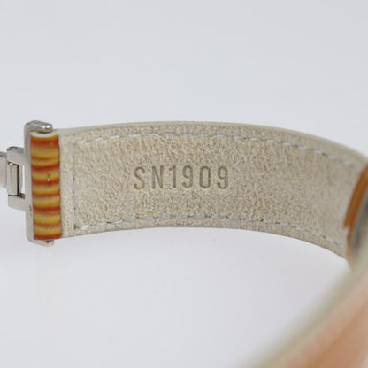 Louis Vuitton Good Luck Bracelet M99084 Patent Leather Gold Tone Orange Tone