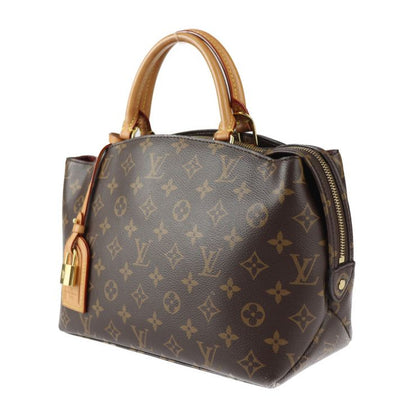 Louis Vuitton Petit Palais PM Handbag M45900 PVC Leather Brown Gold Hardware