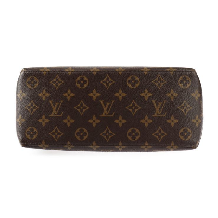 Louis Vuitton Petit Palais PM Handbag M45900 PVC Leather Brown Gold Hardware