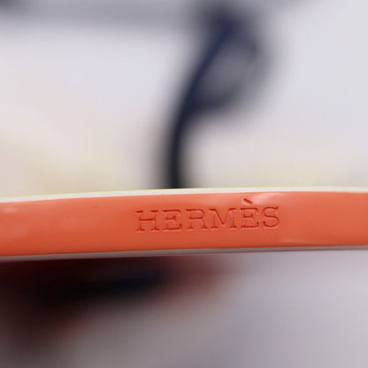 Hermes Necklace - Lacquered Wood Yellowish Orange Chaine D'ancre Pendant