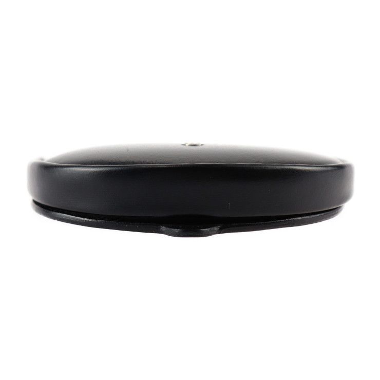 Cartier Coin Case L3000129 Calf Leather Black Silver Hardware Pasha Coin Purse