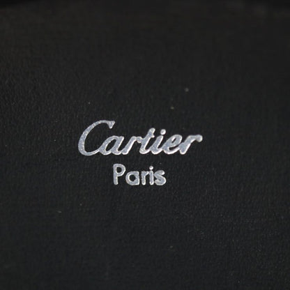 Cartier Coin Case L3000129 Calf Leather Black Silver Hardware Pasha Coin Purse