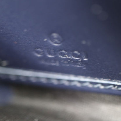 Gucci Long Wallet 621889 Vintage Canvas And Leather Beigeish Black Gold