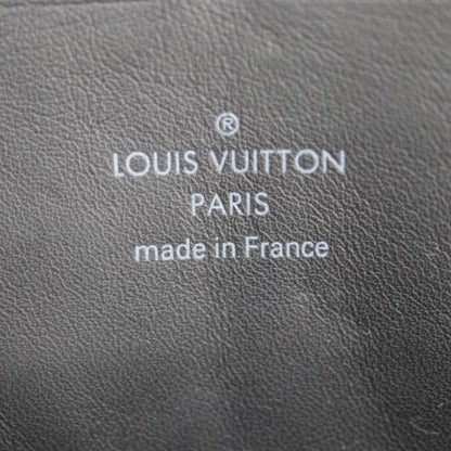 Louis Vuitton Soft Trunk Wallet Shoulder Bag M81776 Leather Black Silver