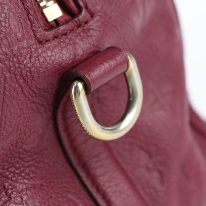 Louis Vuitton Speedy Bandoliere 25 Handbag M40764 Leather Aurore Gold Hardware