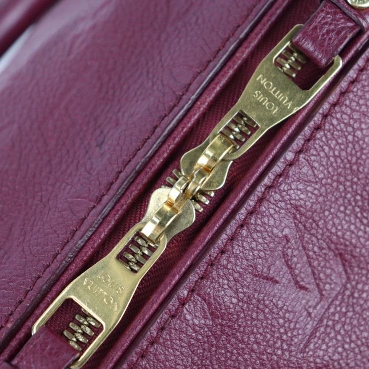 Louis Vuitton Speedy Bandoliere 25 Handbag M40764 Leather Aurore Gold Hardware