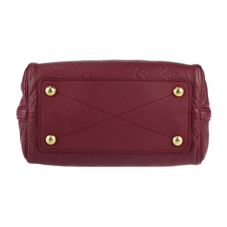 Louis Vuitton Speedy Bandoliere 25 Handbag M40764 Leather Aurore Gold Hardware