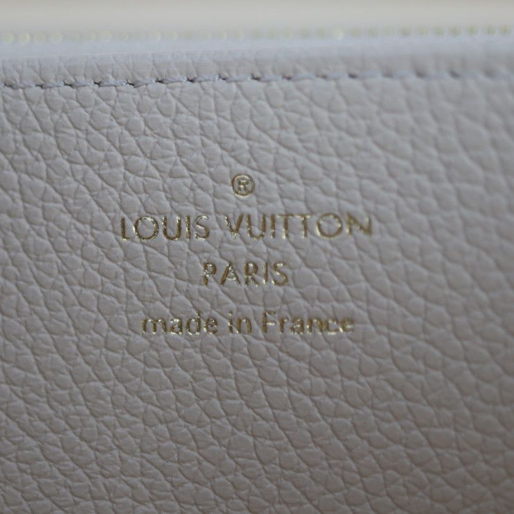 Louis Vuitton Zippy Wallet Long Wallet M81914 Monogram Empreinte Cream Rose