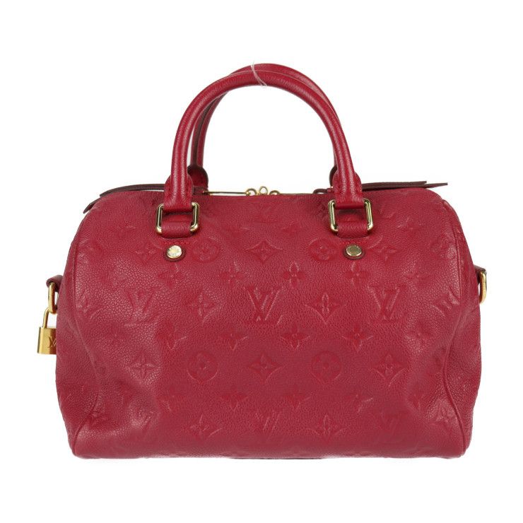 Louis Vuitton Speedy Bandoliere 25 Handbag M40827 Monogram Empreinte Jaipur