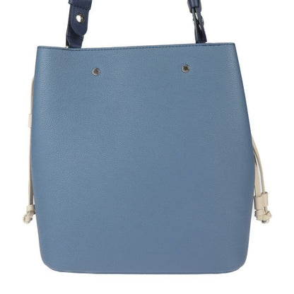 Louis Vuitton Lock Me Bucket Handbag M51413 Taurillon Leather Blue Jean Silver