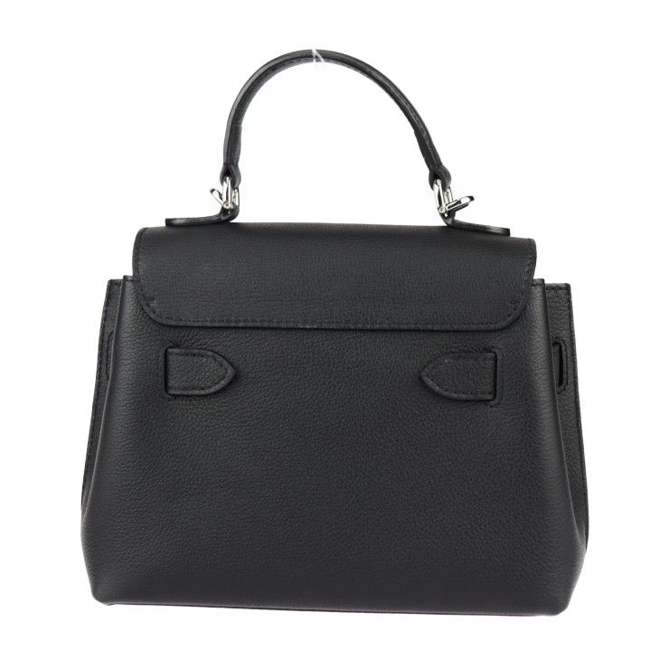 Louis Vuitton Lock Me Ever Mini Handbag M20997 Grain Calfleather Black Silverhar