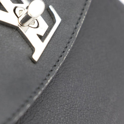 Louis Vuitton Lock Me Ever Mini Handbag M20997 Grain Calfleather Black Silverhar