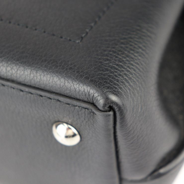 Louis Vuitton Lock Me Ever Mini Handbag M20997 Grain Calfleather Black Silverhar