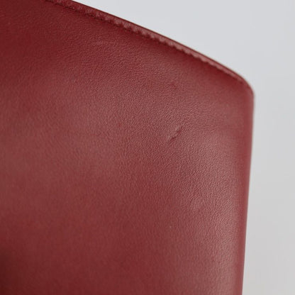 Gucci Compact Wallet Fold Wallet 322134 Leather Bordeaux Logo Plate