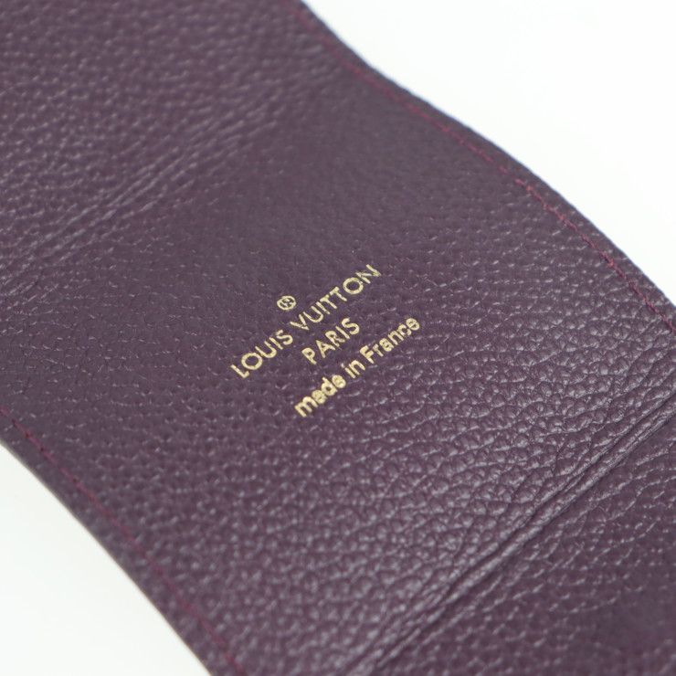 Louis Vuitton Ettui Ecouture M61484 Leather Ketchup Purple Gold Hardware