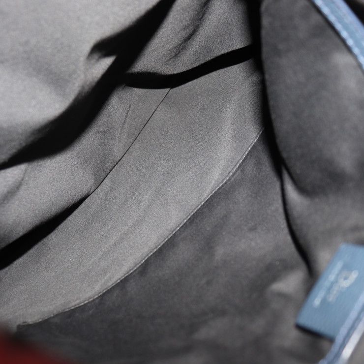 DIOR Homme Dior Homme Nap Sac Backpack Daypack - Leather Navy Red Brown Gray