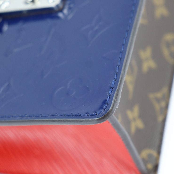 Louis Vuitton Spring Street PM Handbag M90514 Monogram Vernis Monogram Canvas