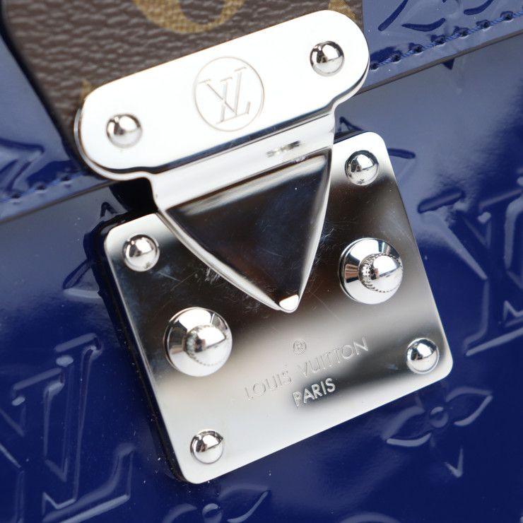 Louis Vuitton Spring Street PM Handbag M90514 Monogram Vernis Monogram Canvas