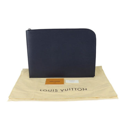 Louis Vuitton Pochette Jules GM Clutch Bag M64154 Epi Leather Blue Marline
