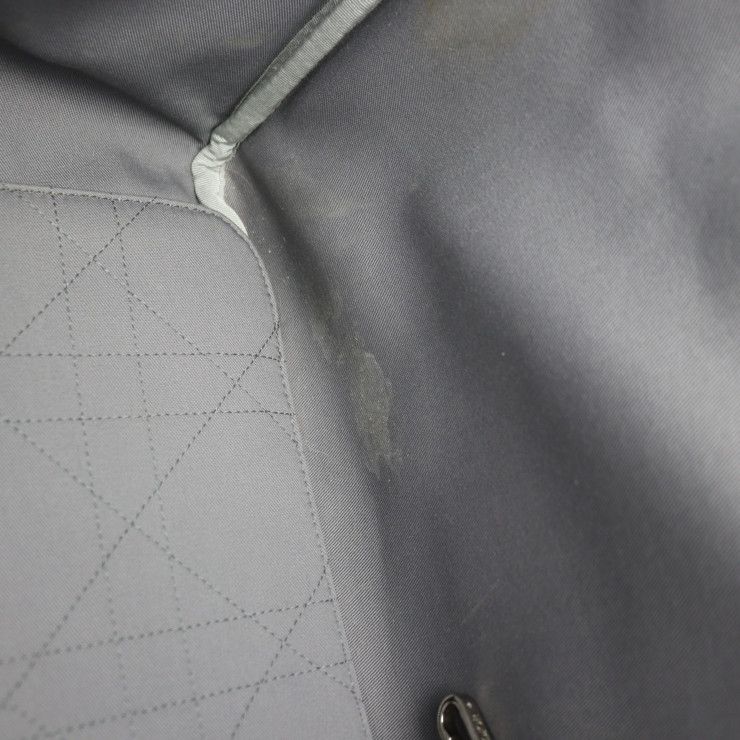 DIOR Hit The Road Pet Carry Bag Boston Bag 1esdu035cdp_h42e PVC Leather Gray