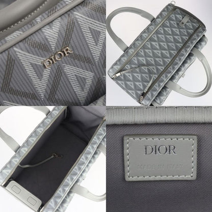DIOR Hit The Road Pet Carry Bag Boston Bag 1esdu035cdp_h42e PVC Leather Gray