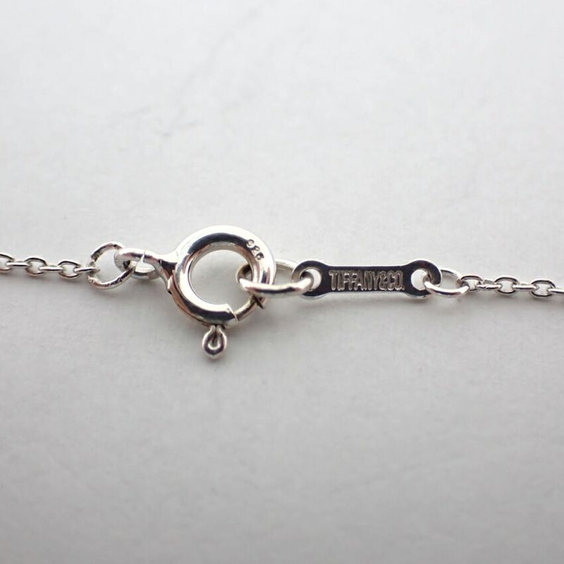 Tiffany & Co 925 Bean Pendant Necklace j103-53