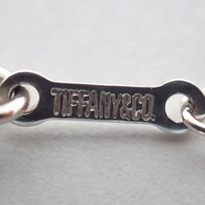 Tiffany & Co 925 Bean Pendant Necklace j103-53