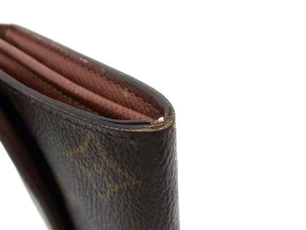 Louis Vuitton Wallet Monogram Pochette Porte Monet Cles Di M61726 Brown PVC