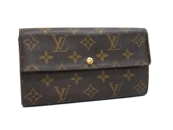 Louis Vuitton Wallet Monogram Pochette Porte Monet Cles Di M61726 Brown PVC