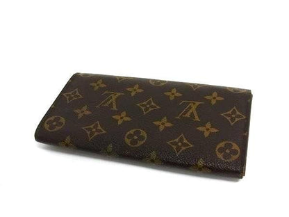 Louis Vuitton Wallet Monogram Pochette Porte Monet Cles Di M61726 Brown PVC