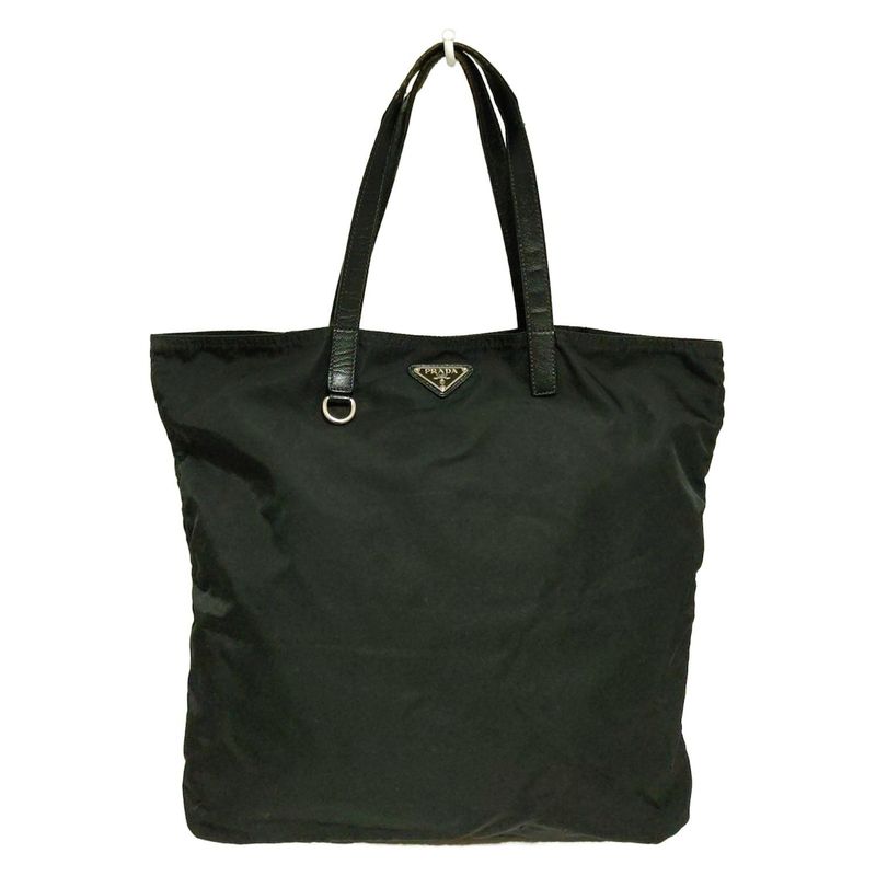 Prada Tote Bag - Black Leather