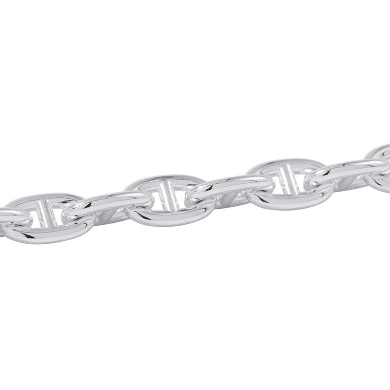 Hermes Bracelet Chaine D'ancre MM 14 Links Silver