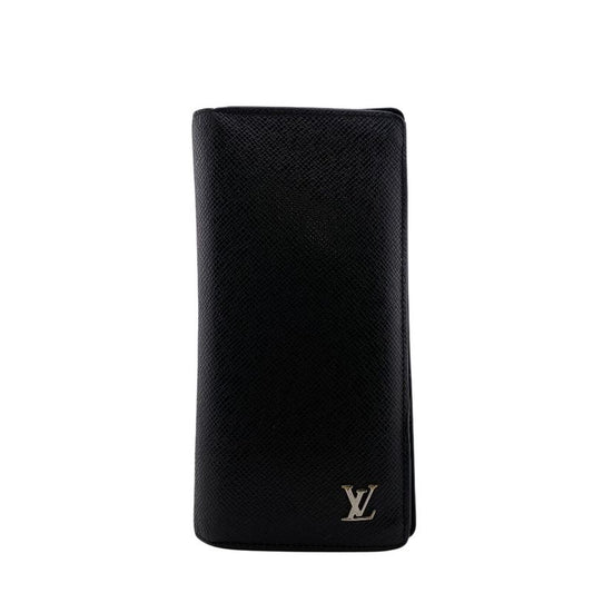 Louis Vuitton M30285 Bifold Long Wallet Portefeuille Braza Long Wallet Noir