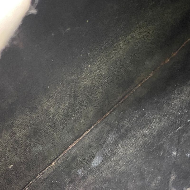 Louis Vuitton M11611 Round Zip Wallet Long Black Men's