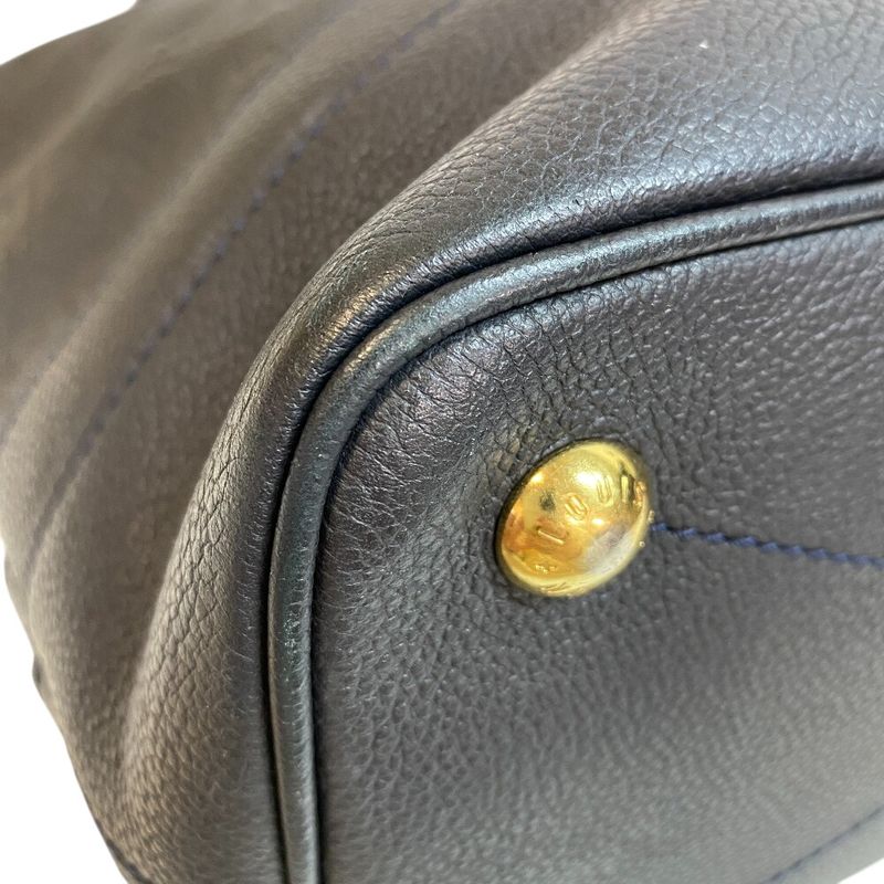 Louis Vuitton M40517 Citadines PM Tote Bag Navy Ladies