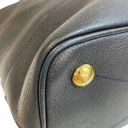 Louis Vuitton M40517 Citadines PM Tote Bag Navy Ladies