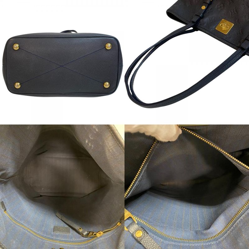 Louis Vuitton M40517 Citadines PM Tote Bag Navy Ladies