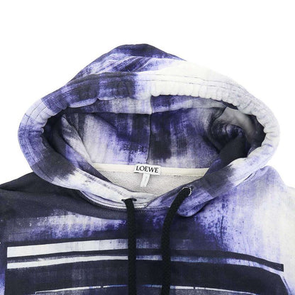 Loewe Photo Copy Anagram Hoodie H526y25x13 Navy White M