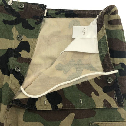 Celine Camouflage Cargo Pants 2z13349m Khaki 56