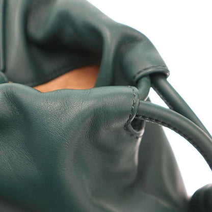 Loewe Flamenco Logo Leather Tote Flamenco Leather Large Tote Bag Green