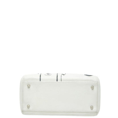 Dior Lady Dior Paradise Handbag Shoulder Bag 2WAY White Leather Women's Dior