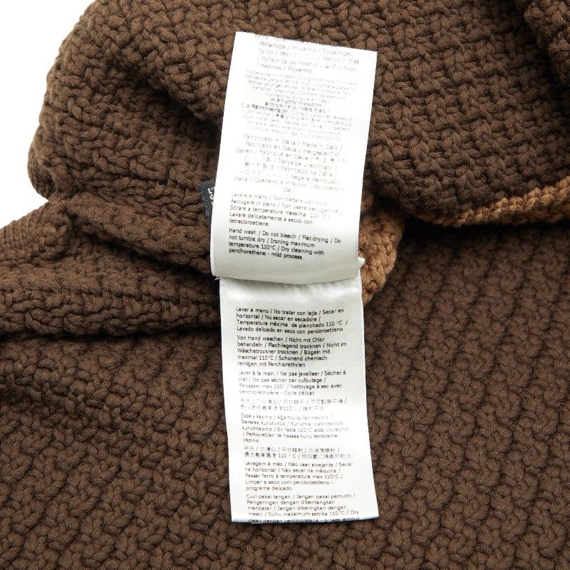 Fendi Knit Vest Size 36 Brown Cotton Nylon Women's Fendi