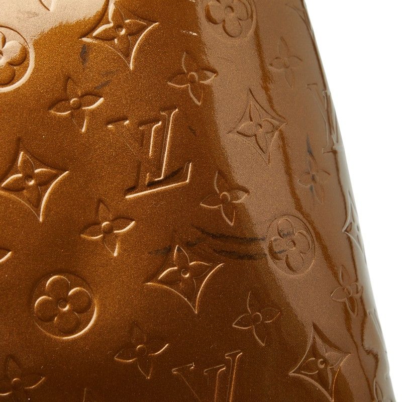 Louis Vuitton Monogram Vernis Houston Handbag Tote Bag M91122 Bronze Brown