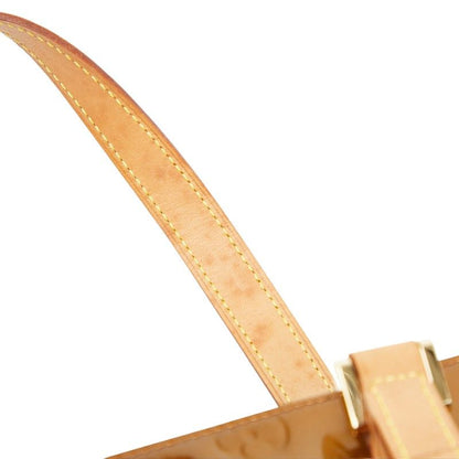 Louis Vuitton Monogram Vernis Houston Handbag Tote Bag M91122 Bronze Brown