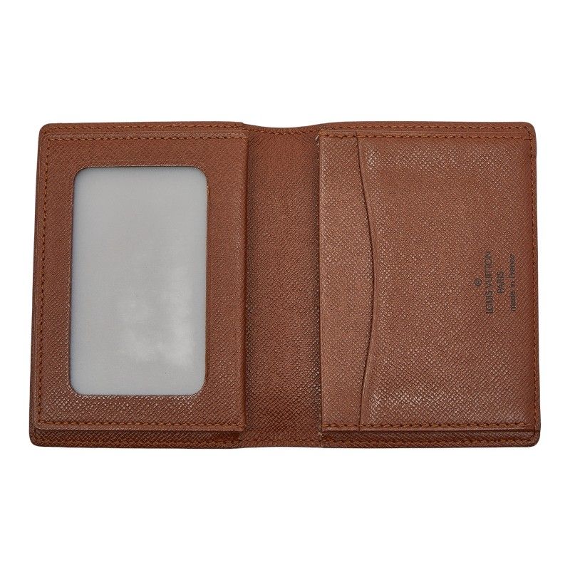 Louis Vuitton Monogram Japon Sangapur Pass Case Card Case Business Card Holder