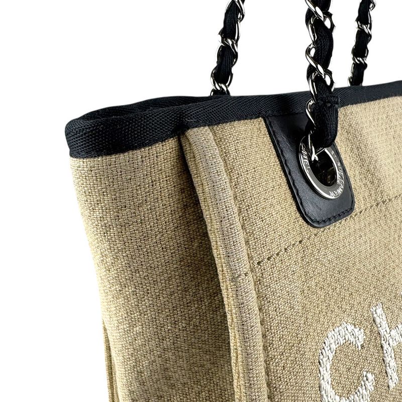 Chanel Shoulder Bag Deauville Tote PM