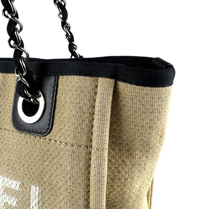 Chanel Shoulder Bag Deauville Tote PM