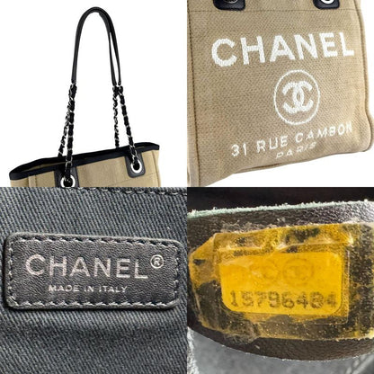 Chanel Shoulder Bag Deauville Tote PM
